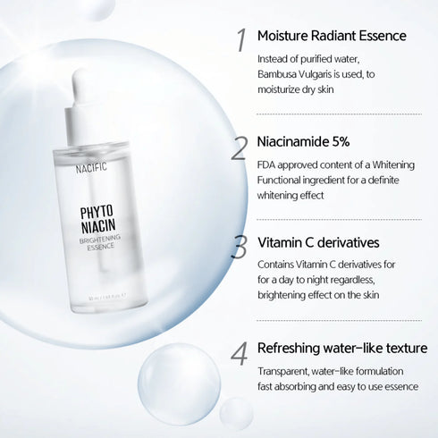 Phyto Niacin brightening Essence, 50ml (Exp: 05..12.2025) - WowSkin Romania